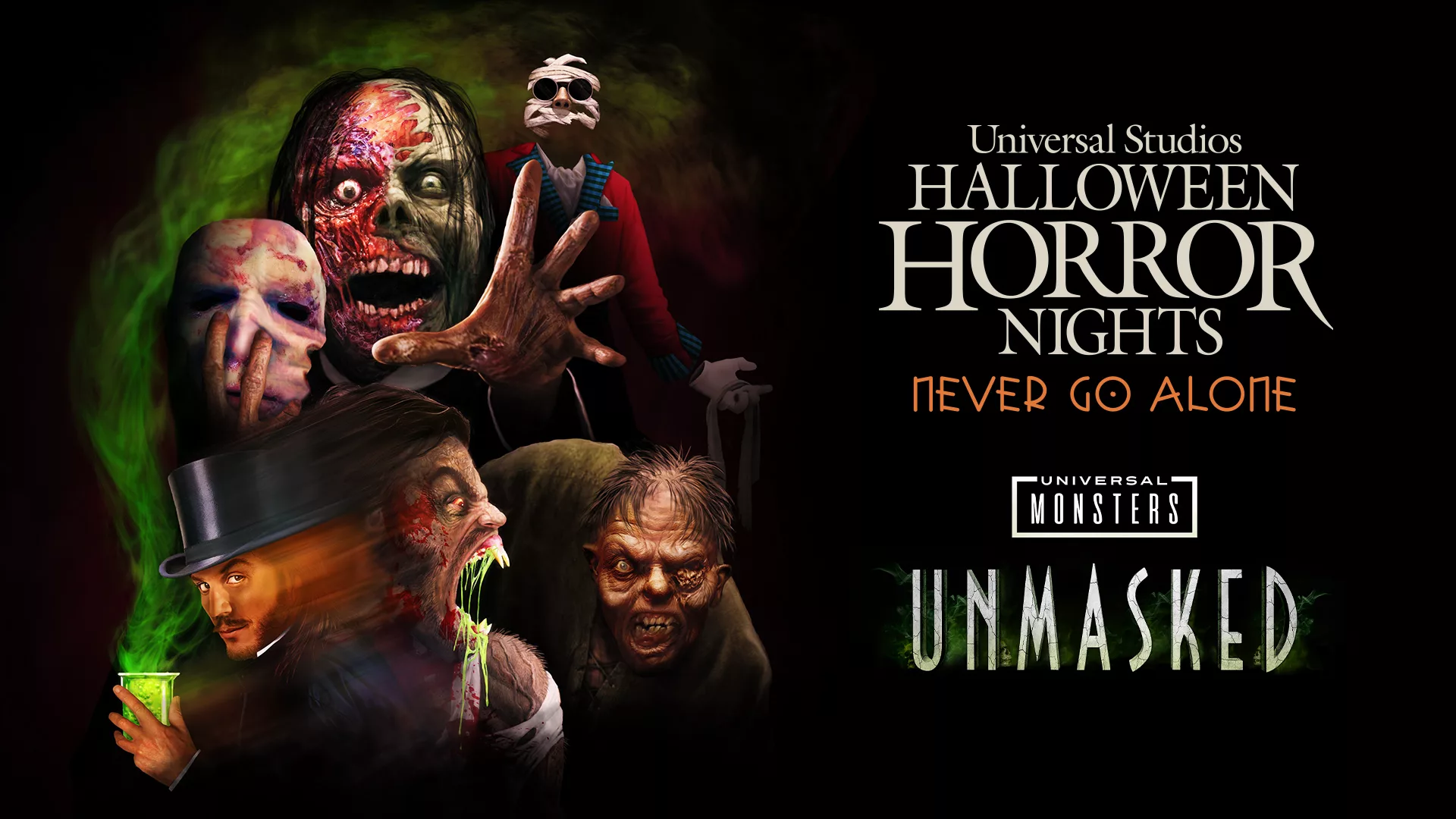 Universal Monsters: Unmasked Halloween Horror Nights