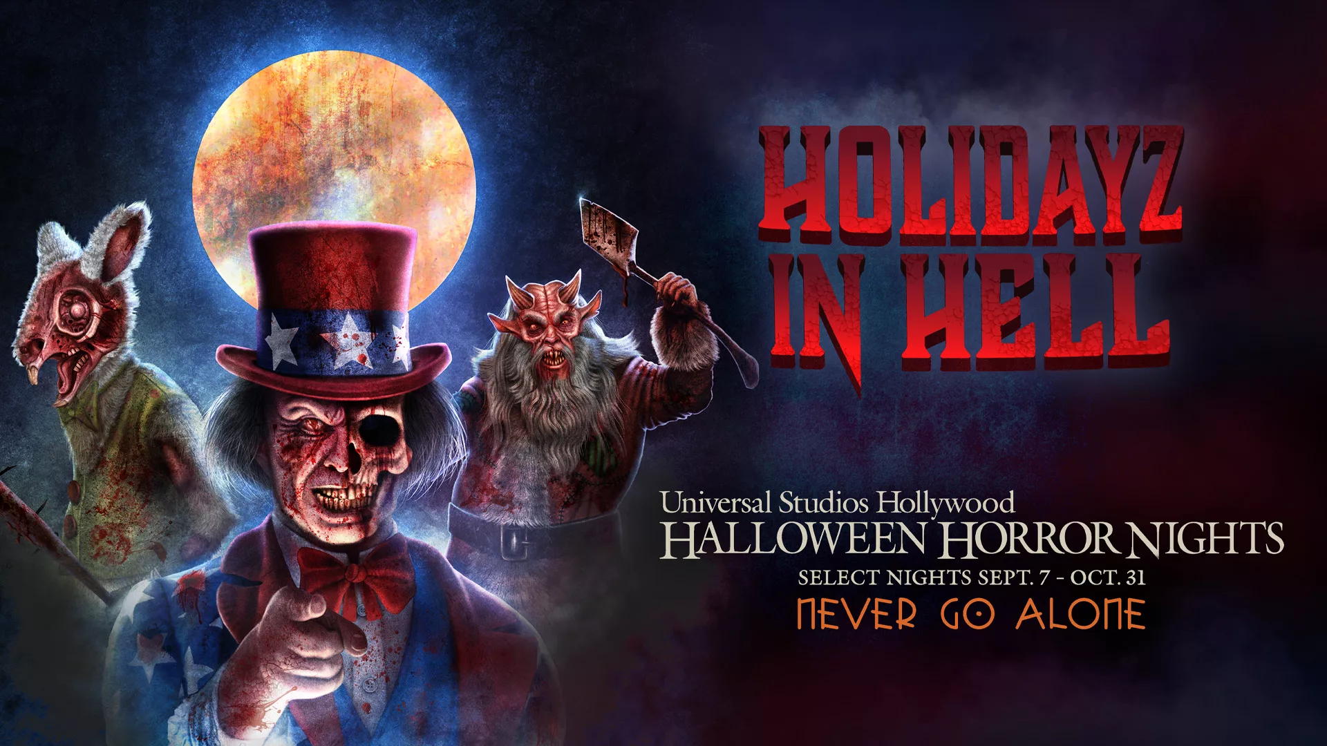 Holidayz in Hell Halloween Horror Nights 2023