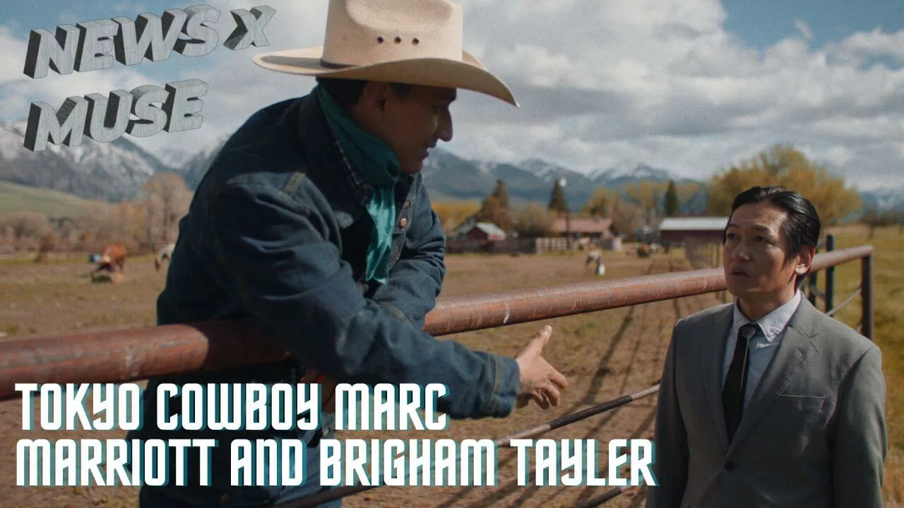 Tokyo Cowboy Marc Marriott and Brigham Tayler