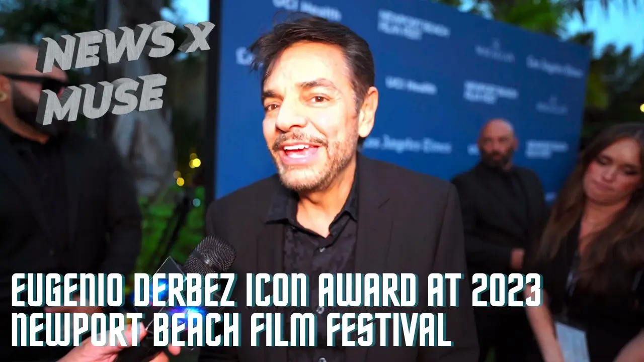 Eugenio Derbez Icon Award at Newport Beach Film Festival