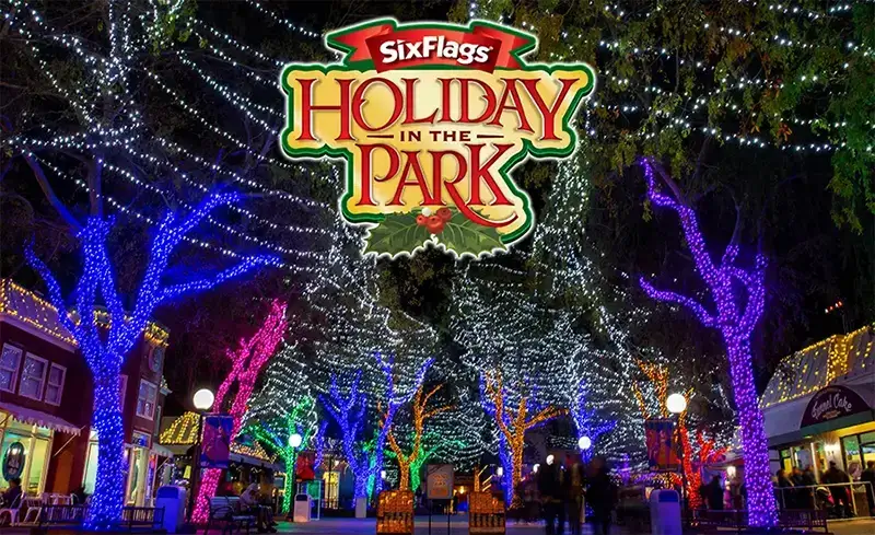 Six Flags Magic Mountain Holiday in the Park Now Open