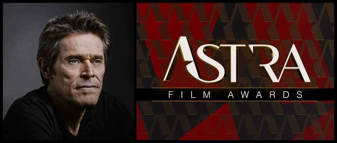 Willem Dafoe To Receive The Excellence in Artistry Award at Astra Film Awards