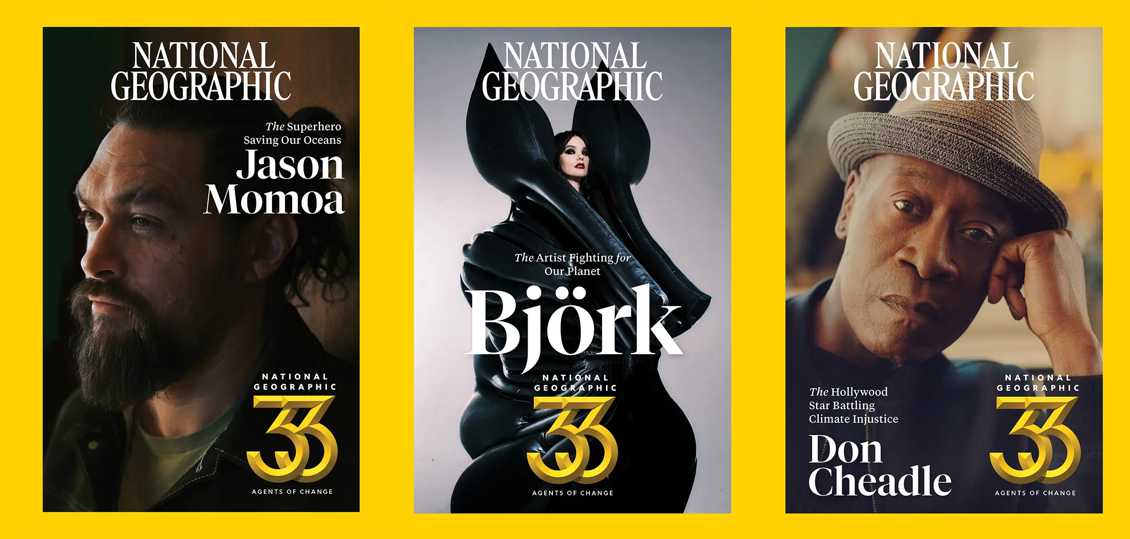 NATIONAL GEOGRAPHIC UNVEILS INAUGURAL NATIONAL GEOGRAPHIC 33