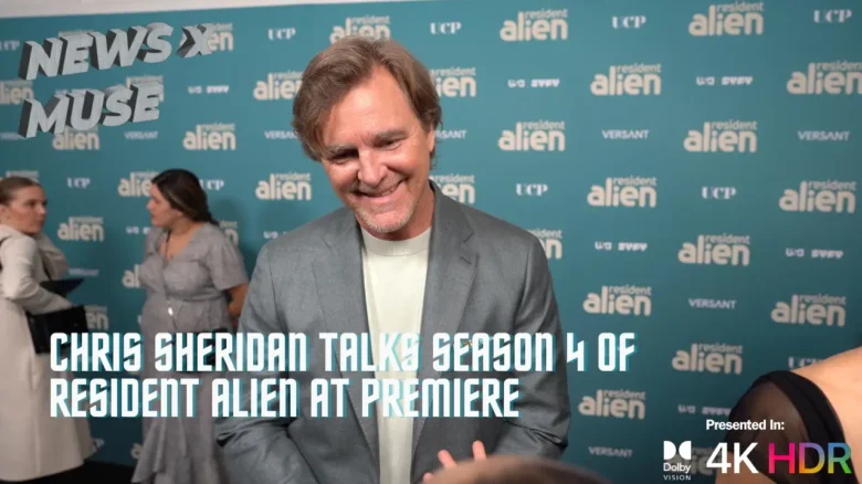 Chris Sheridan Talks Season 4 of Resident Alien at Premiere