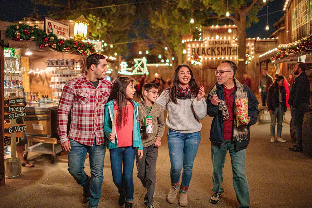 Knott’s Merry Farm and Magic Mountain’s Holiday in the Park Bring Festive Cheer This Season