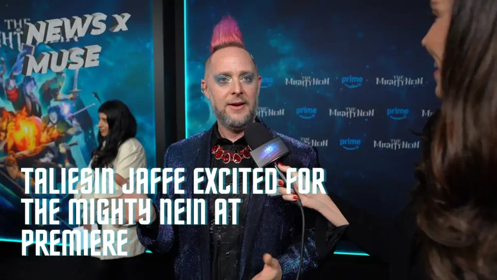 Taliesin Jaffe Excited For The Mighty Nein at Premiere