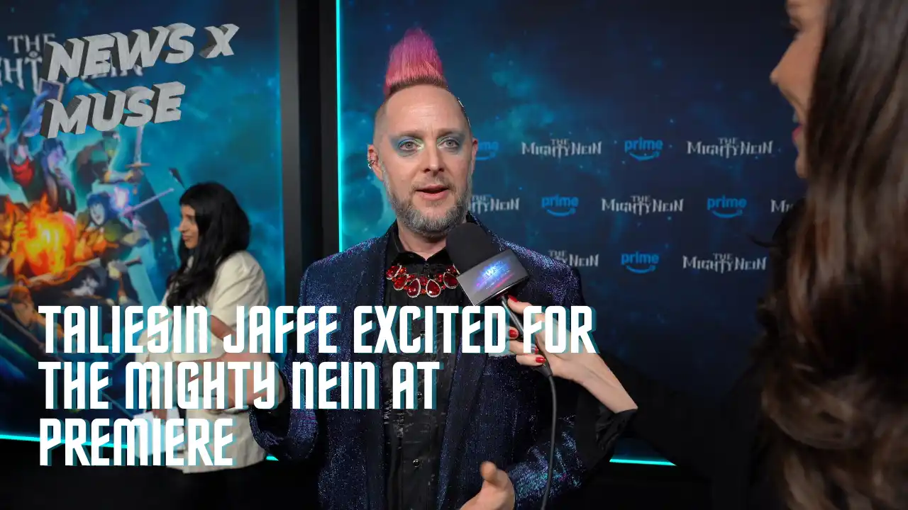 Taliesin Jaffe Excited For The Mighty Nein at Premiere