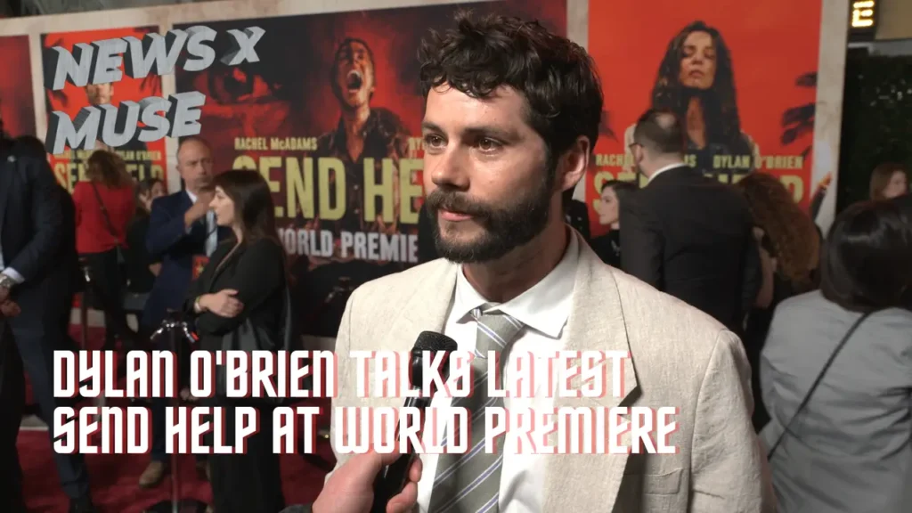 Dylan O'Brien Talks Latest Send Help at World Premiere