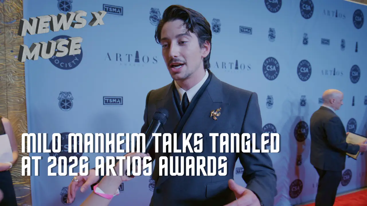 Milo Manheim Talks Tangled at 2026 Artios Awards