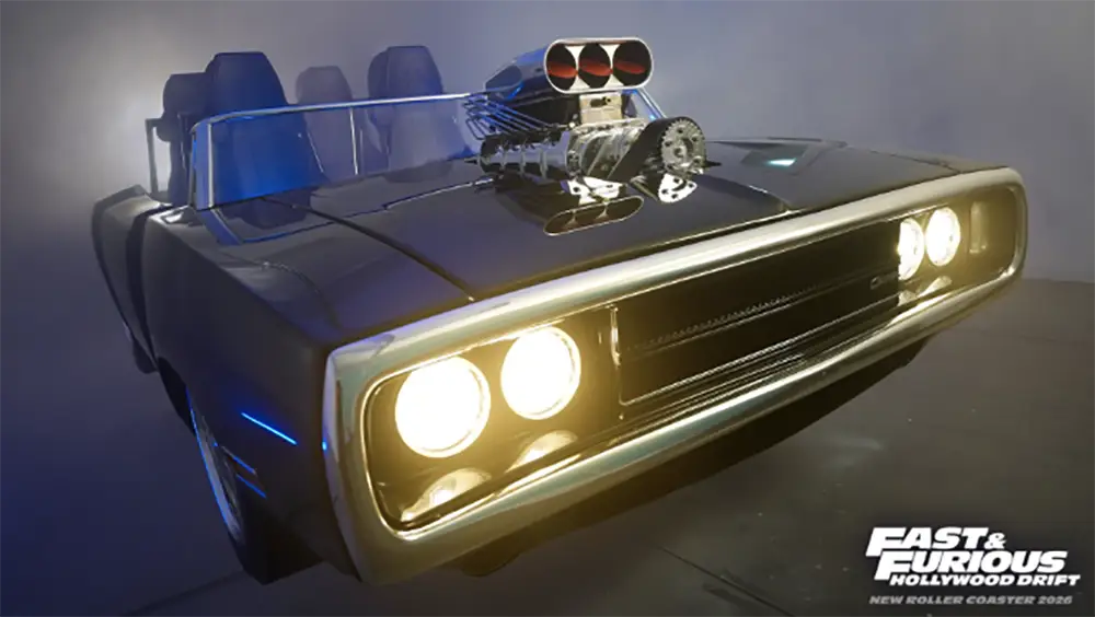 Start Your Engines: Universal Studios Hollywood’s “Fast & Furious: Hollywood Drift” Speeds In This Summer