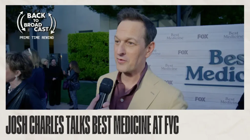 Josh Charles Talks Best Medicine at FYC