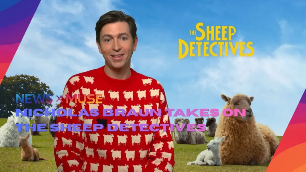 Nicholas Braun Takes On The Sheep Detectives