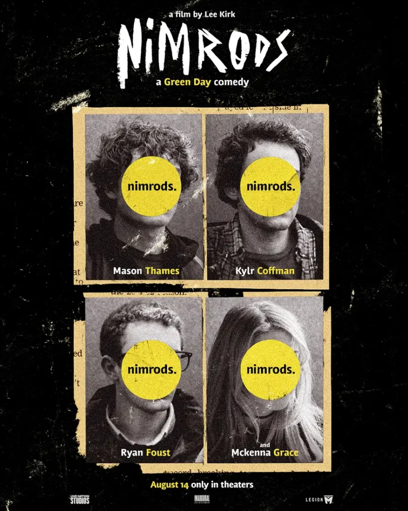 NIMRODS, Green Day-Inspired Comedy, Set for Aug. 14 Theatrical Release