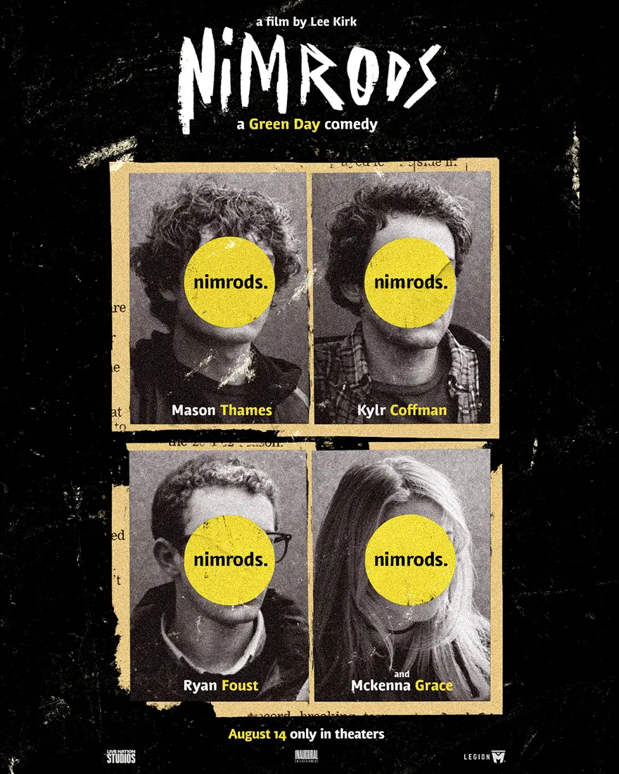 NIMRODS, Green Day-Inspired Comedy, Set for Aug. 14 Theatrical Release
